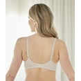 thumbnail image 3 of Bestform 9706715 Satin Trim Wireless Cotton Bra with Unlined Cups, 3 of 7