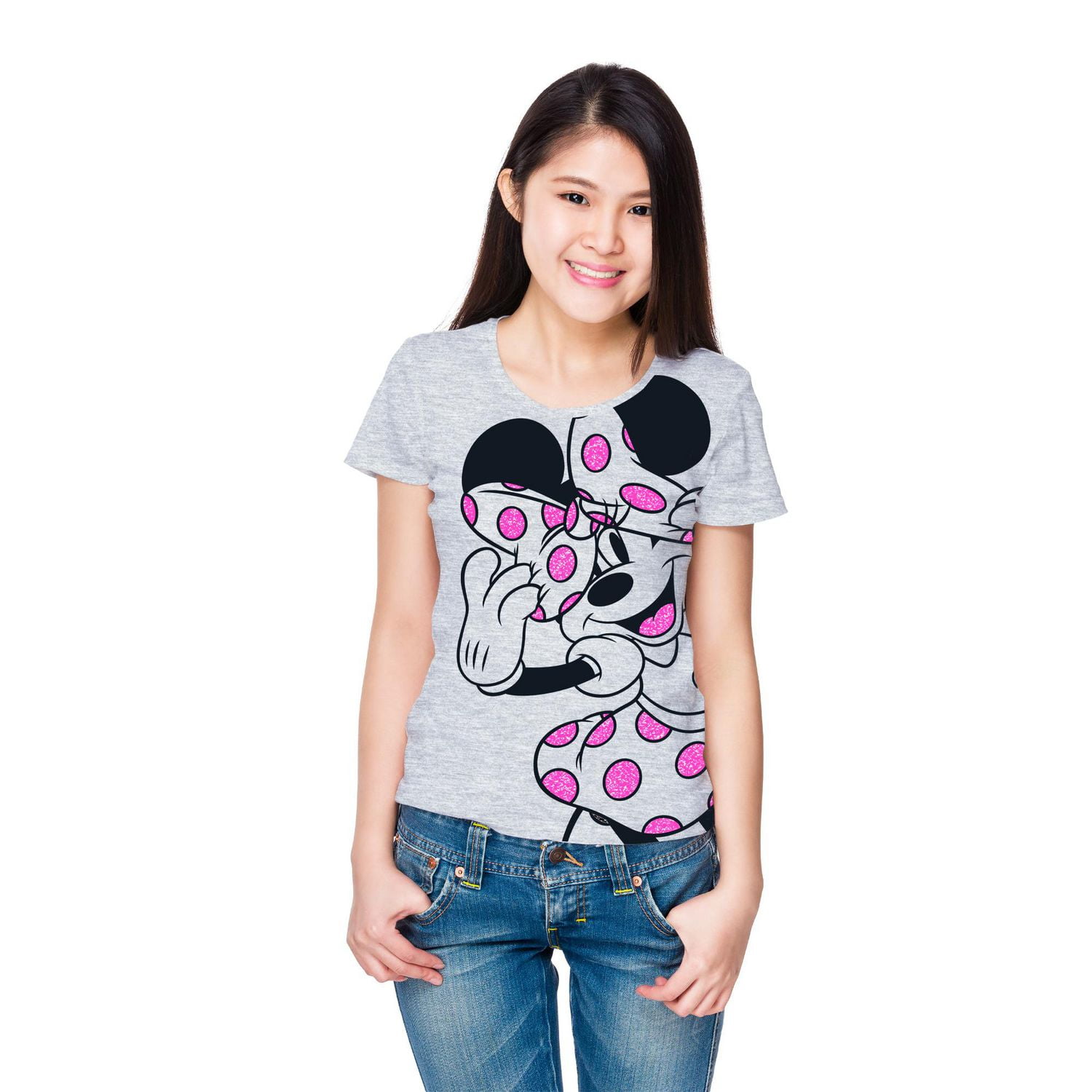 Girls Disney Strike A Minnie Pose Short Sleeve T-Shirt