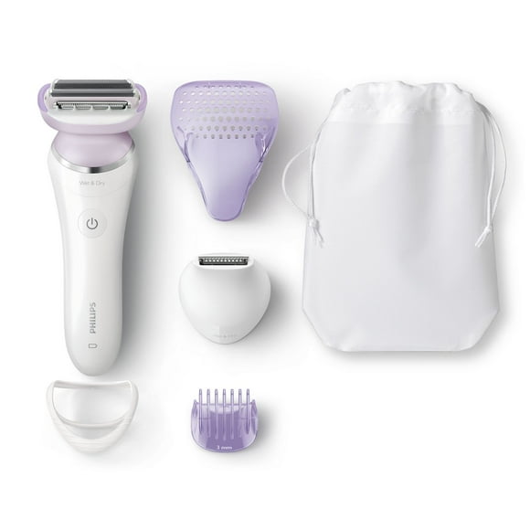 Philips SatinShave Prestige Women's Electric Shaver, Cordless Wet & Dry Use, 5 Accessories, BRL170/00