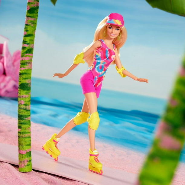 Barbie – Film – Poupée de coll. – Robe de guingan rose, Margot Robbie Âges  3+ 