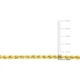 Collier Miabella chaîne de corde torsadée 3mm en or jaune 10K, 20 po – image 3 sur 3