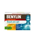 thumbnail image 2 of Benylin Extra Strength All-In-One Cold, Cough & Flu Caplets, Day & Night, Convenience, Relieves Cold Cough & Flu symptoms, 24 Count, 2 of 4
