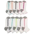 thumbnail image 2 of Athletic Works Women's 10 Pack Quarter Crew Socks, 2 of 2