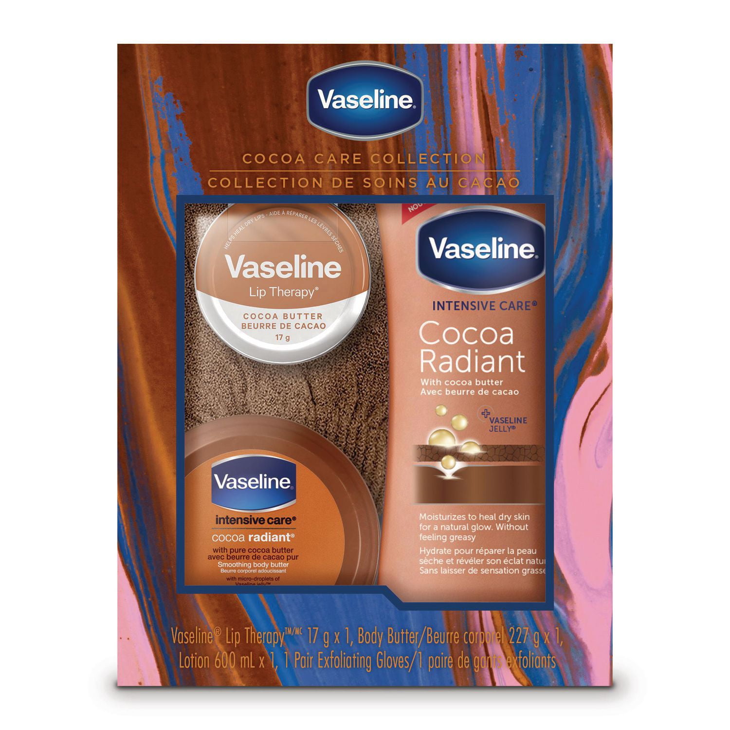 Vaseline Intensive Care Cocoa Radiant Smoothing Body Butter, 227 g Smoothing  Body Butter 