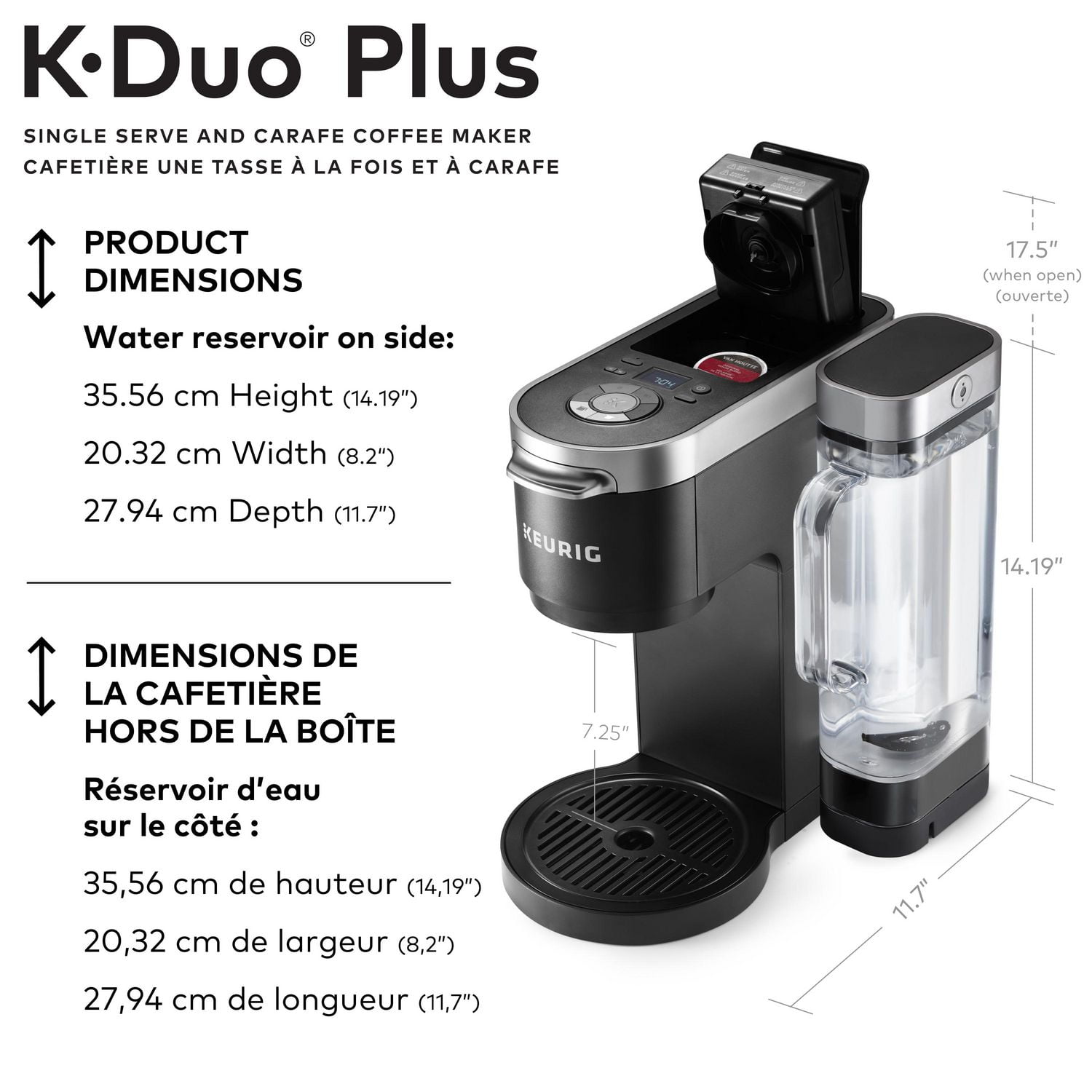 Keurig k duo clearance plus