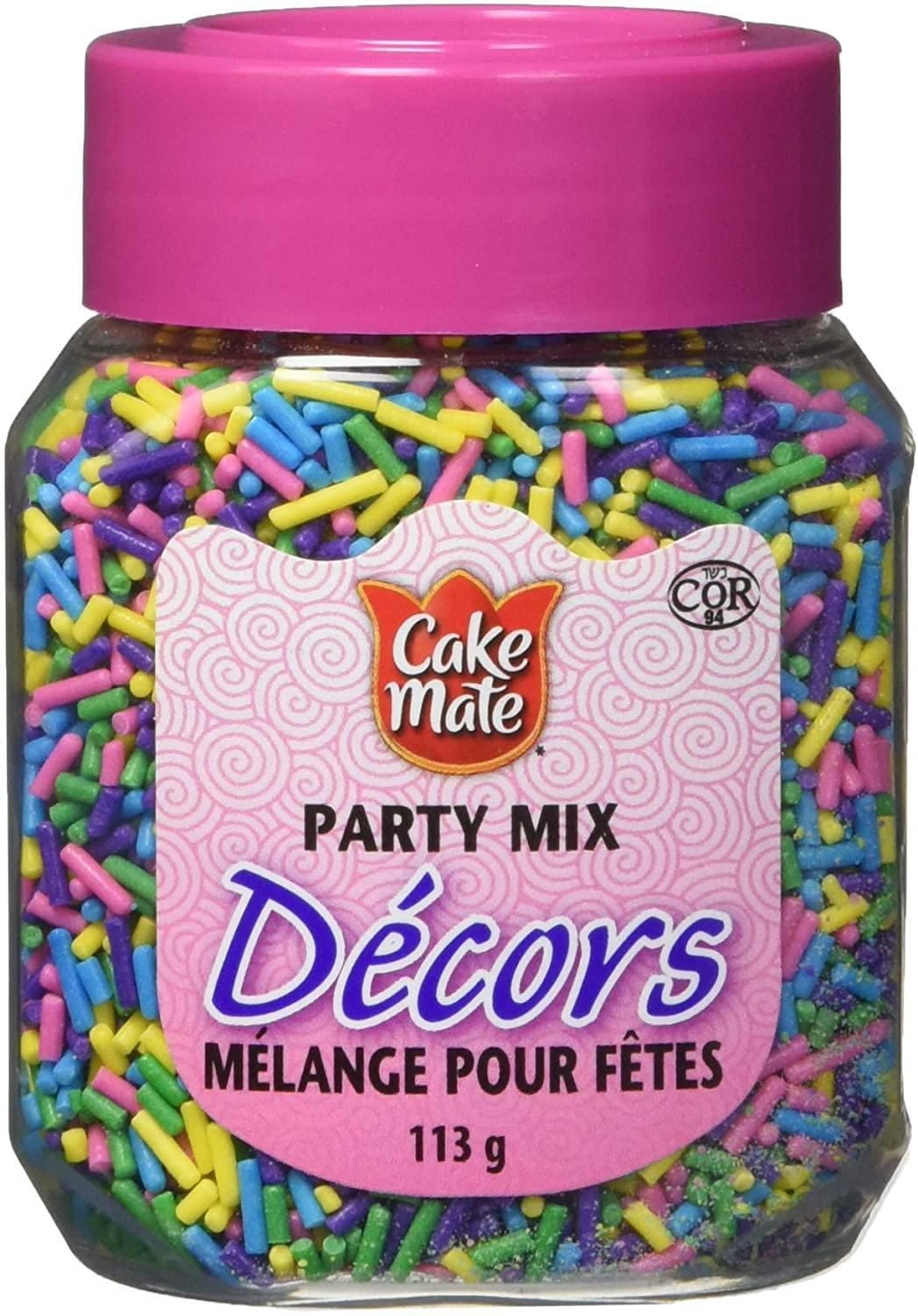 Cake Mate, Party Mix Sprinkles, 113g Walmart Canada