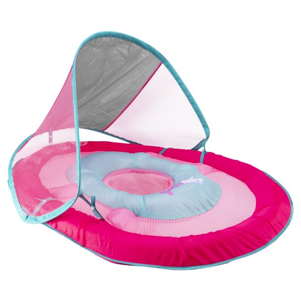 SwimWays Baby Spring Float Sun Canopy - Pink Mermaid Unicorn - Walmart.ca