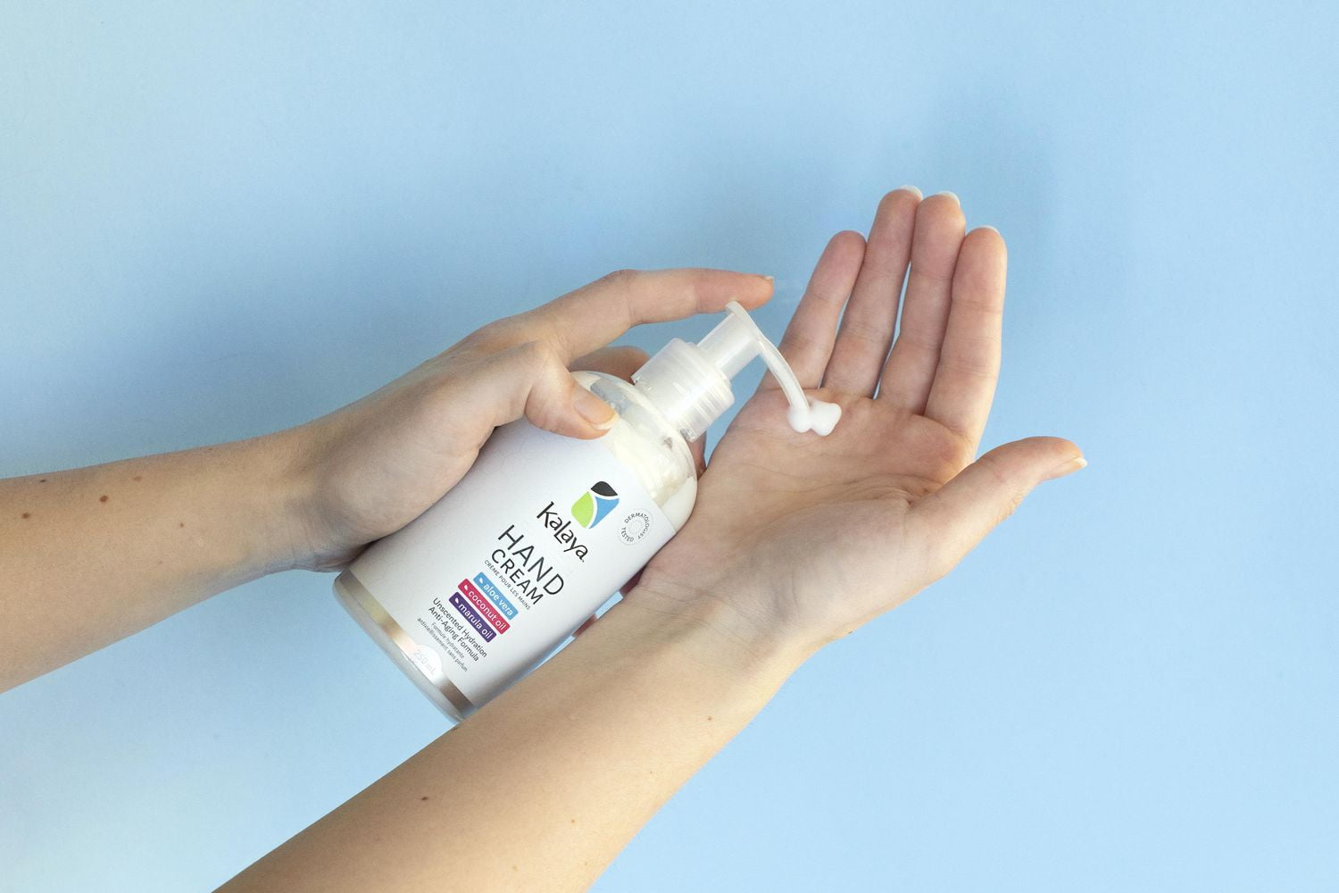 Crème pour les mains non parfumee de Kalaya