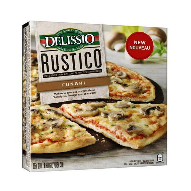 Pizze Rustico Funghi de Delissio