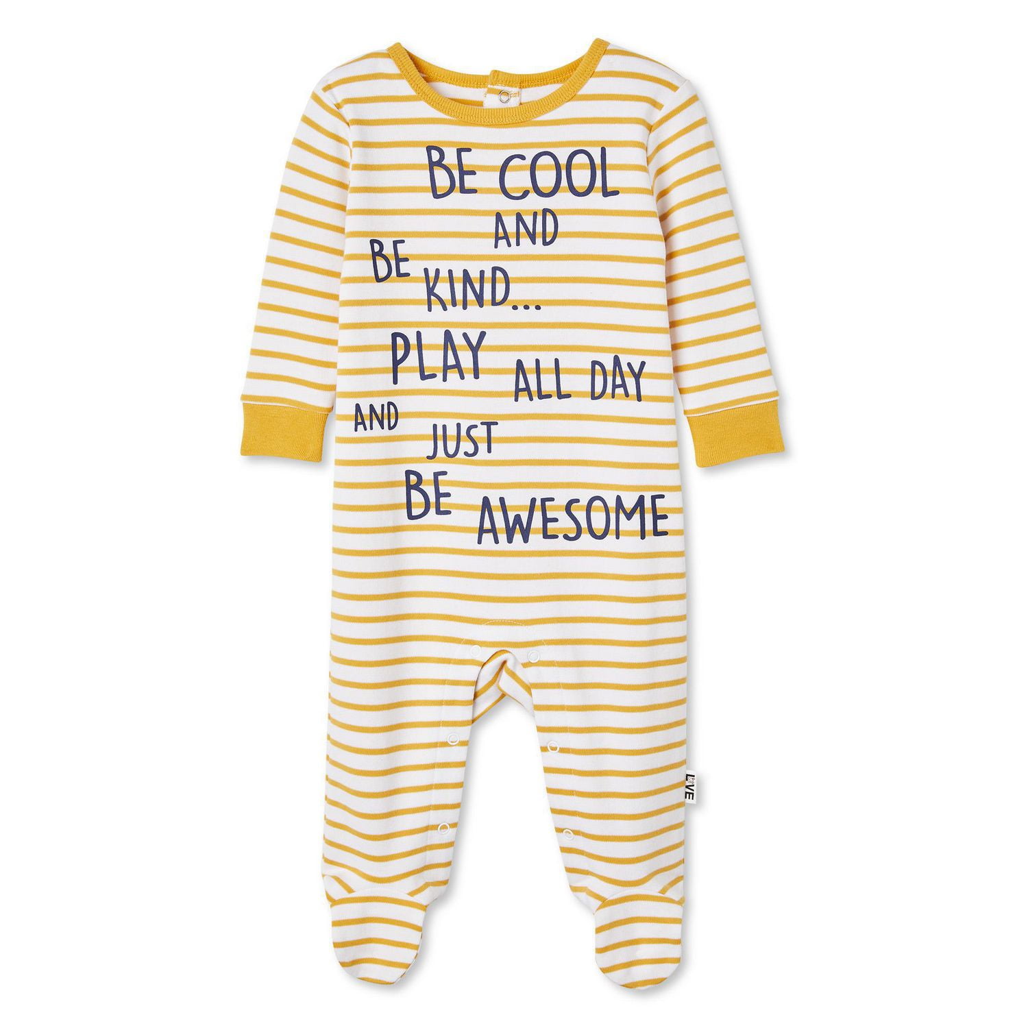 LOVE Ellen DeGeneres Baby Boys' Striped Sleeper