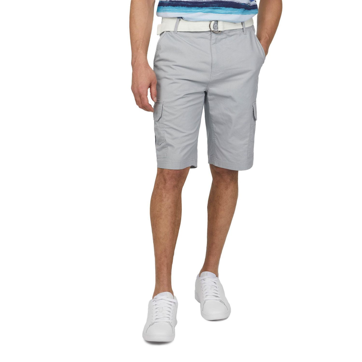 Short cargo à ceinture pour hommes Mexx