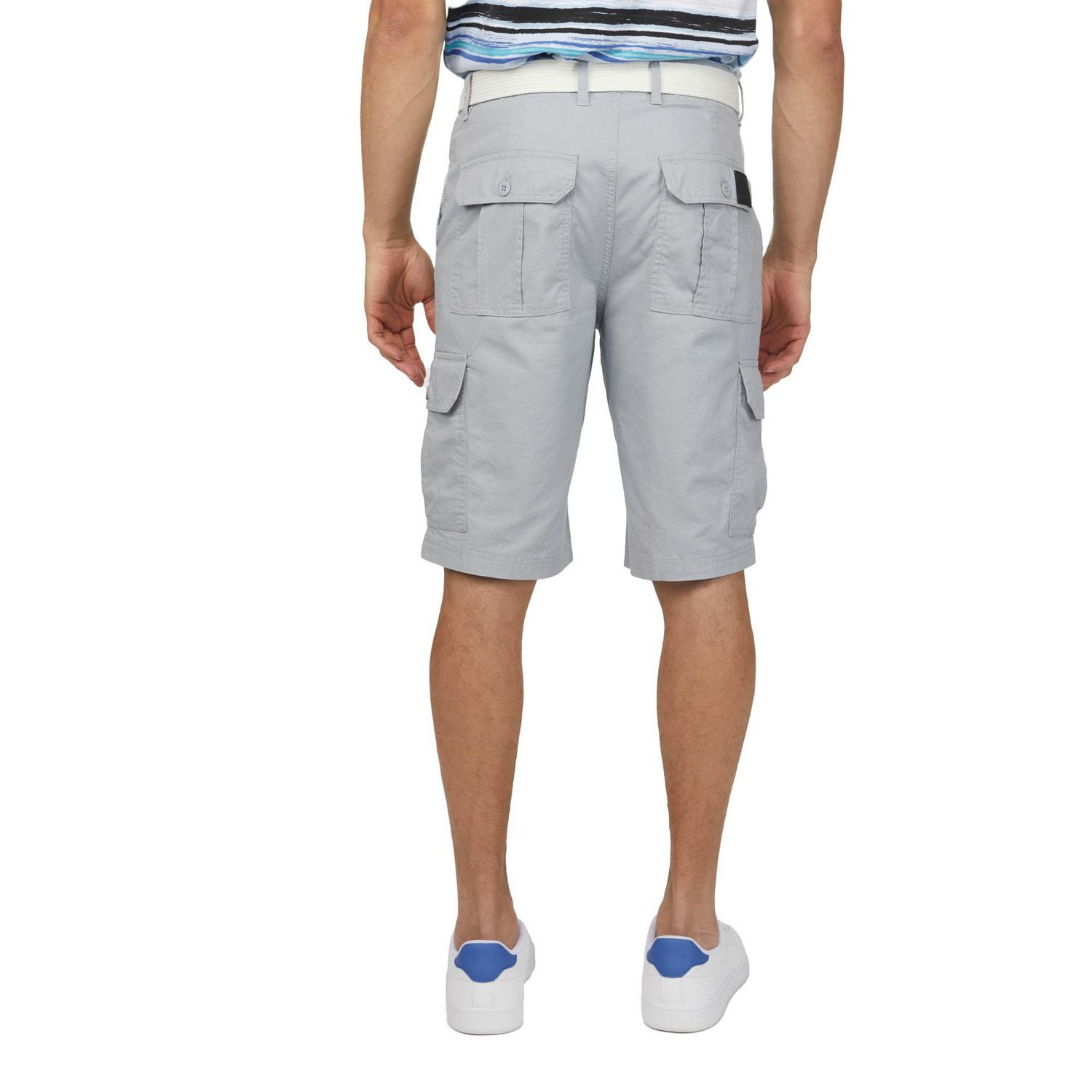 Short cargo à ceinture pour hommes Mexx