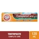Dentifrice Protection cavité Arm & Hammer Soins complets gel, 120 ml 120 ml – image 1 sur 5
