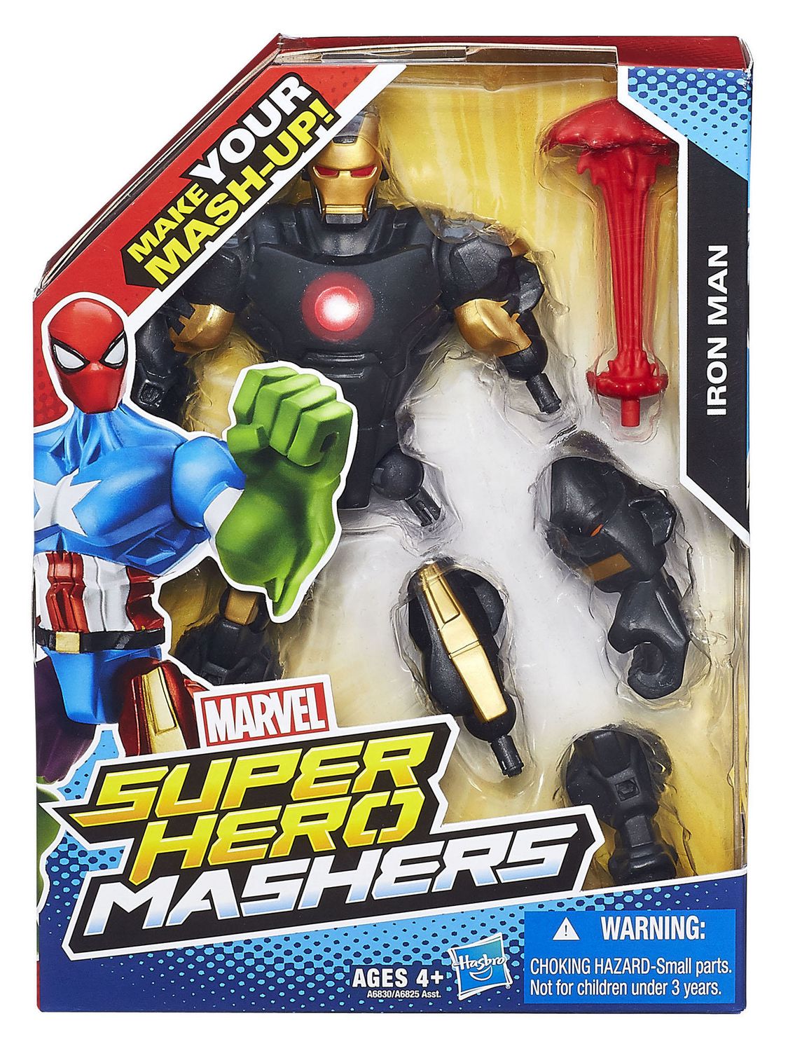 Marvel super hero mashers iron clearance man