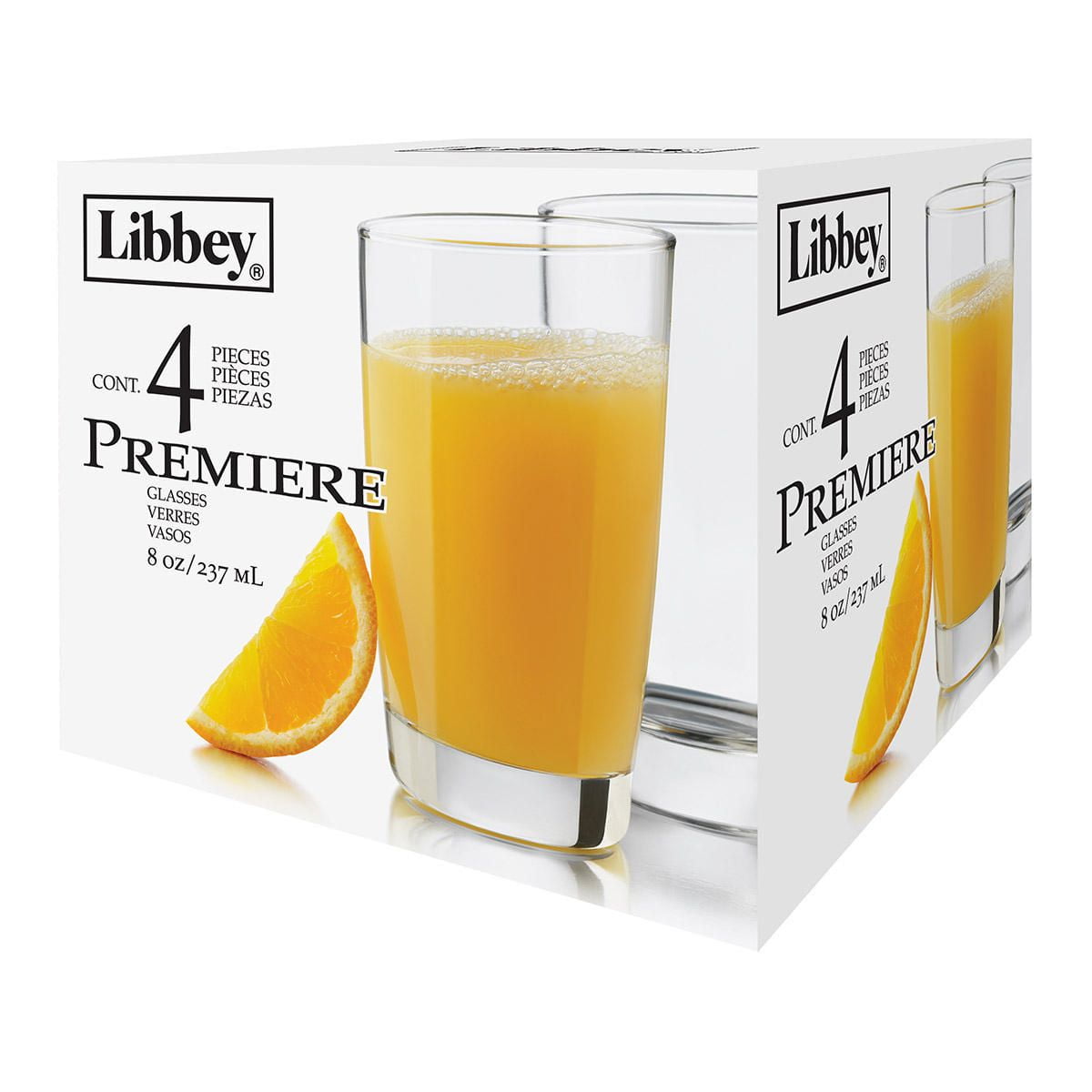 Libbey Glass Premiere Juice Set 4 Pieces Walmart Ca