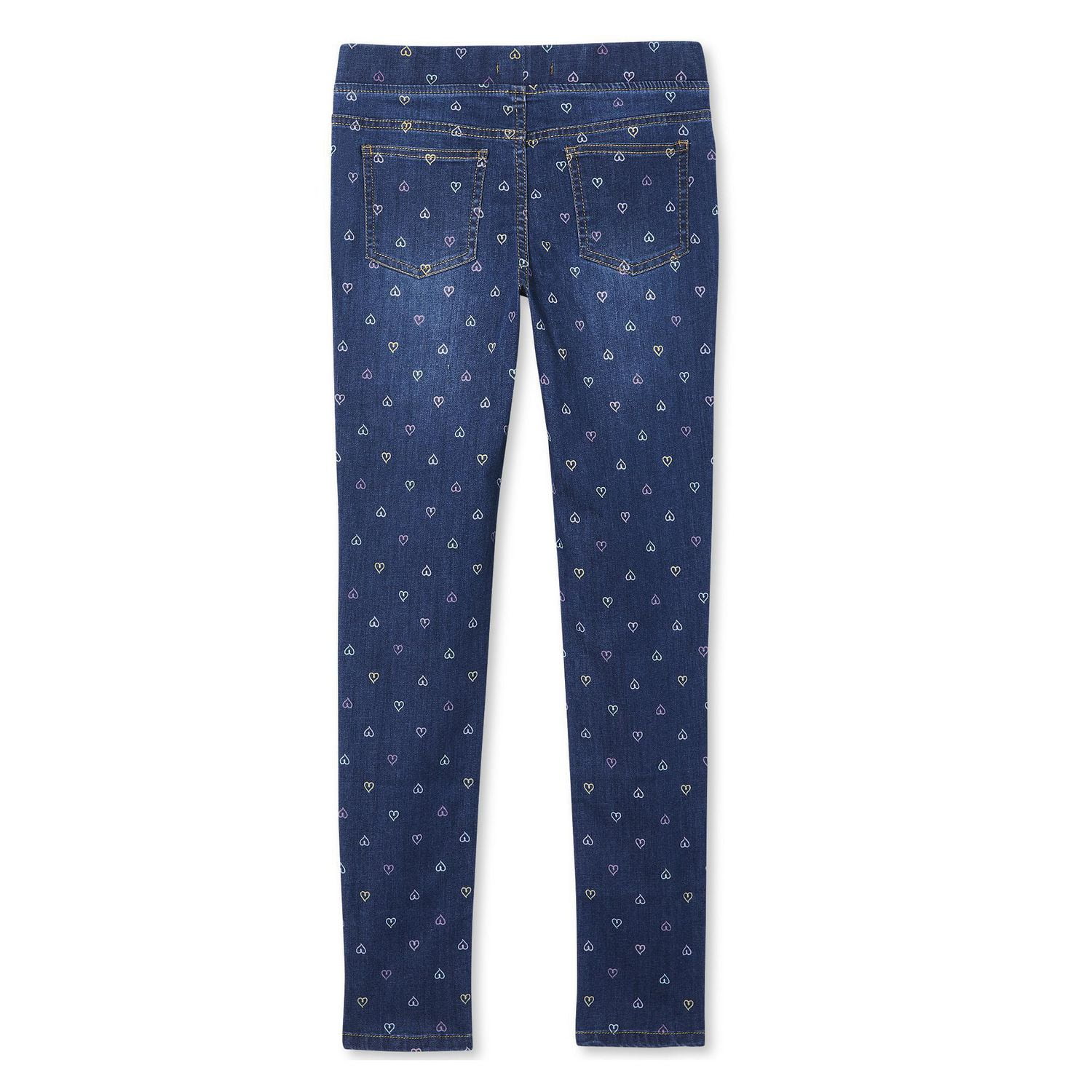 Jegging en denim imprimé George pour filles
