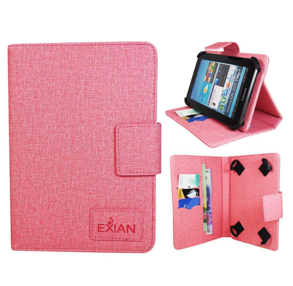 Exian Universal 7" Tablet Flip Case Pink Walmart Canada