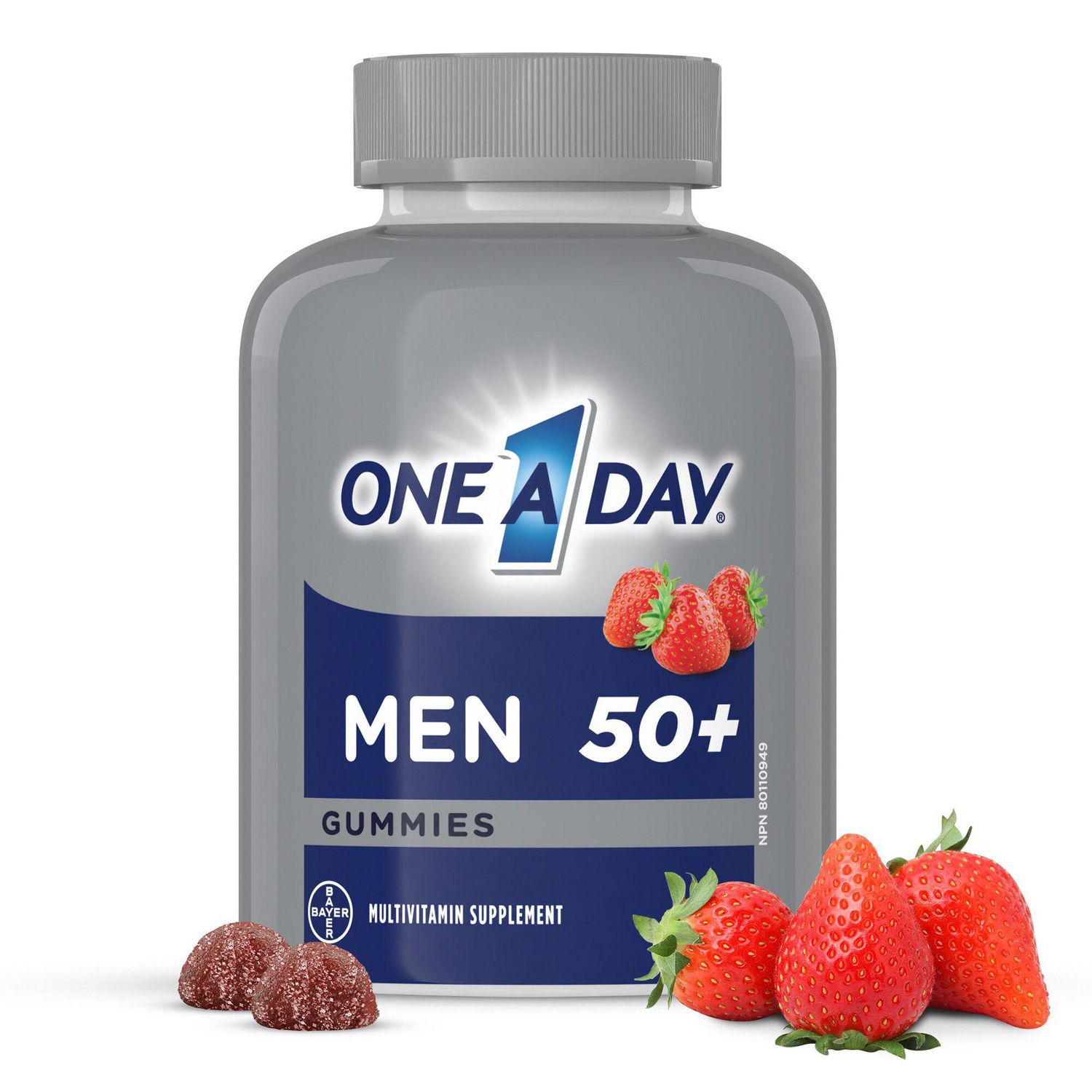 One A Day Men 50 Plus Multivitamin Gummies Advanced Multivitamin