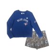 thumbnail image 1 of Women's 2pc Blue Jay's pajama set, 1 of 3