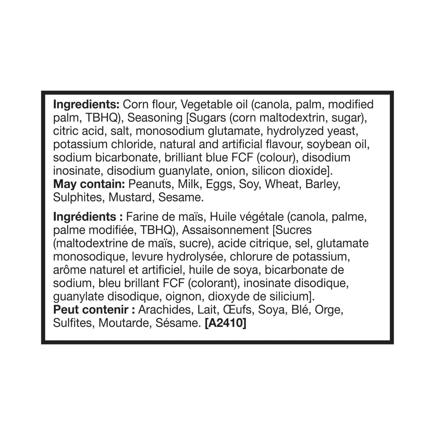 Takis® Blue Heat™Simulated Rolled Tortilla Chips