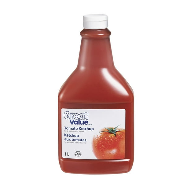 Ketchup aux tomates de Great Value 1 l