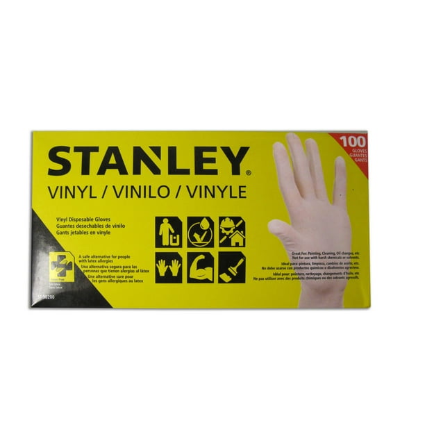Stanley Disposable Vinyl Gloves Walmart.ca
