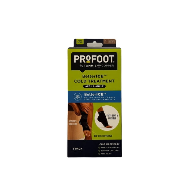 BetterICE™ Cold Treatment, Arch & Ankle Sleeve S/M