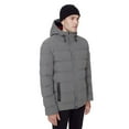 thumbnail image 2 of Veste moltonnée à capuche Dark Black, 2 of 4