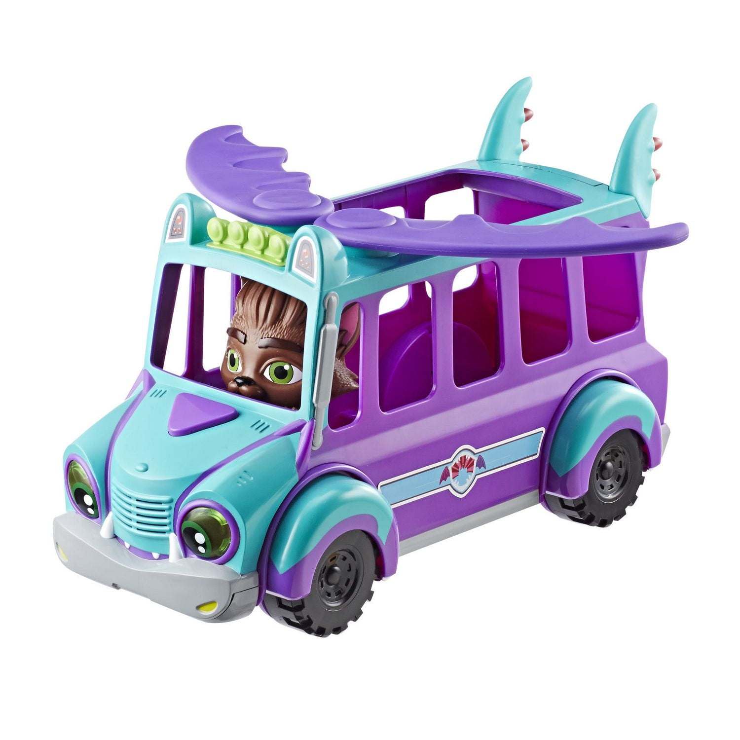 Netflix Super Monsters GrrBus Monster Bus Toy with Lights Sounds and Music Ages 3 and Up Walmart