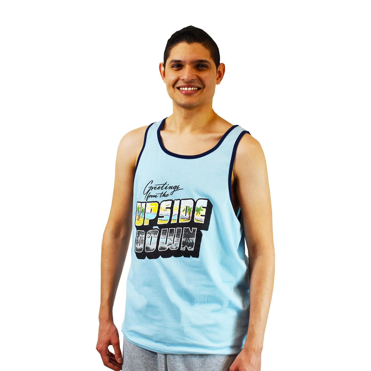 Men's Stranger Things Greetings Sleeveless Tank Top