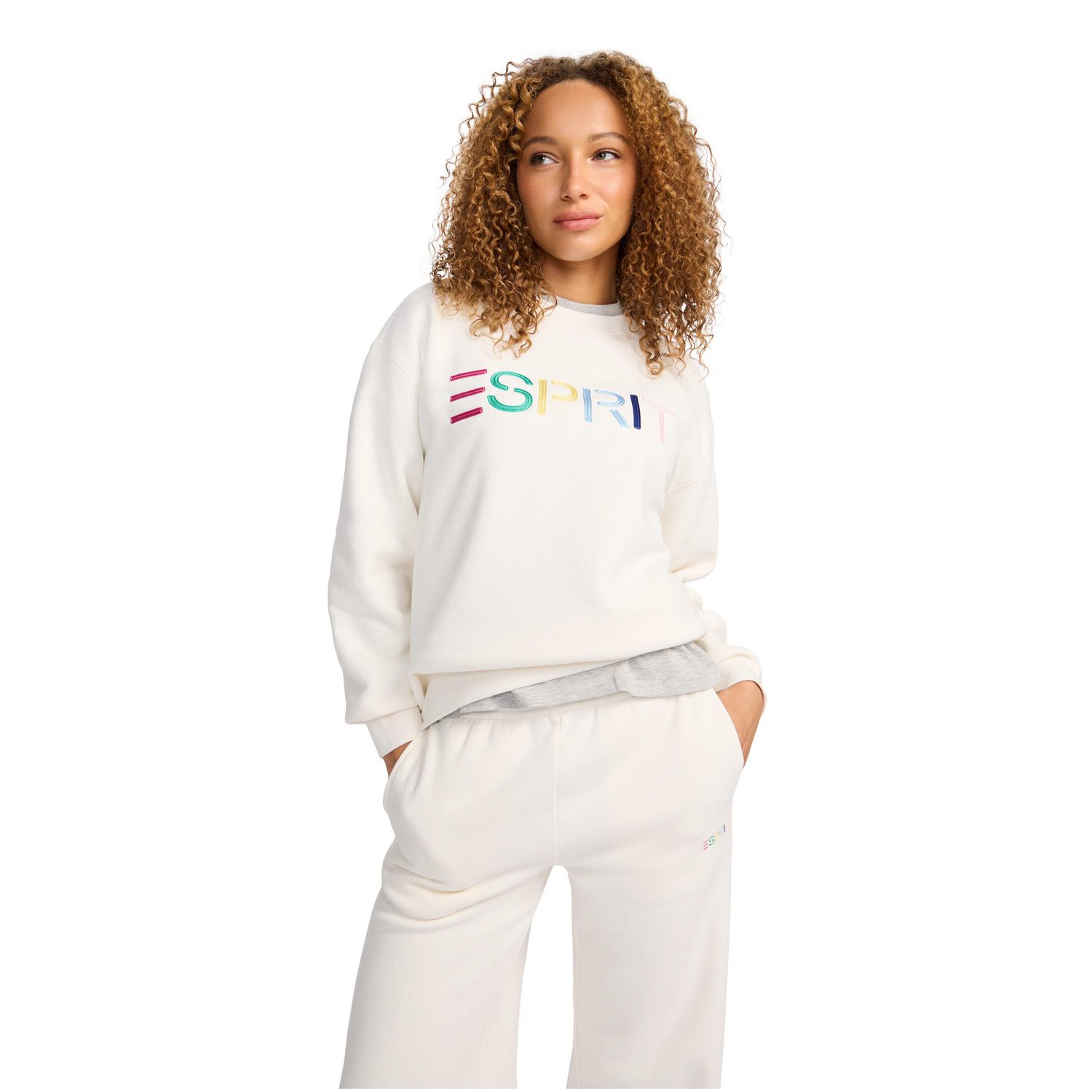 Esprit Women's Fleece Crew Sweatshirt, Sizes XS-XXL