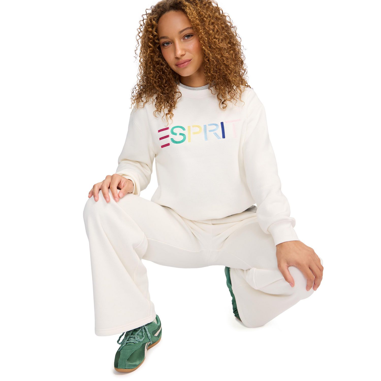 Esprit Women's Fleece Crew Sweatshirt, Sizes XS-XXL