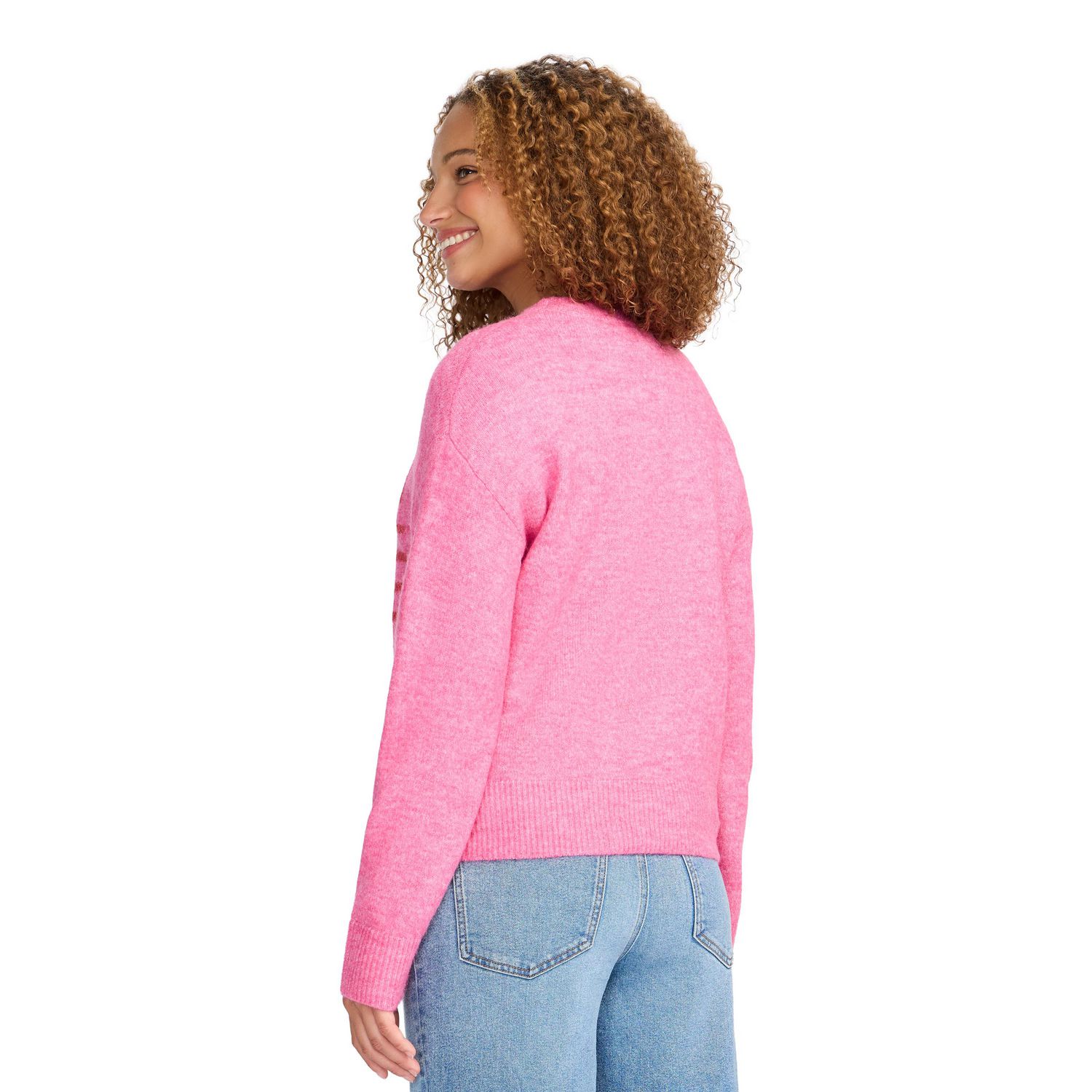 Esprit Chandail À Col Rond Avec Logo Pour Femmes, Tailles XS-XXL