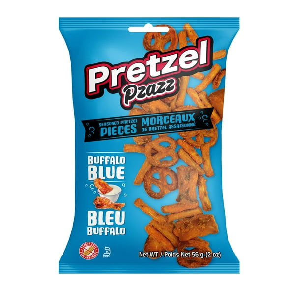 Pretzel Pzazz- Buffalo Blue, Pretzel Pzazz-56g