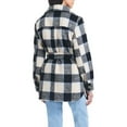 thumbnail image 4 of Sam & Libby Women's Faux Wool & Sherpa Mix Shacket, 4 of 6