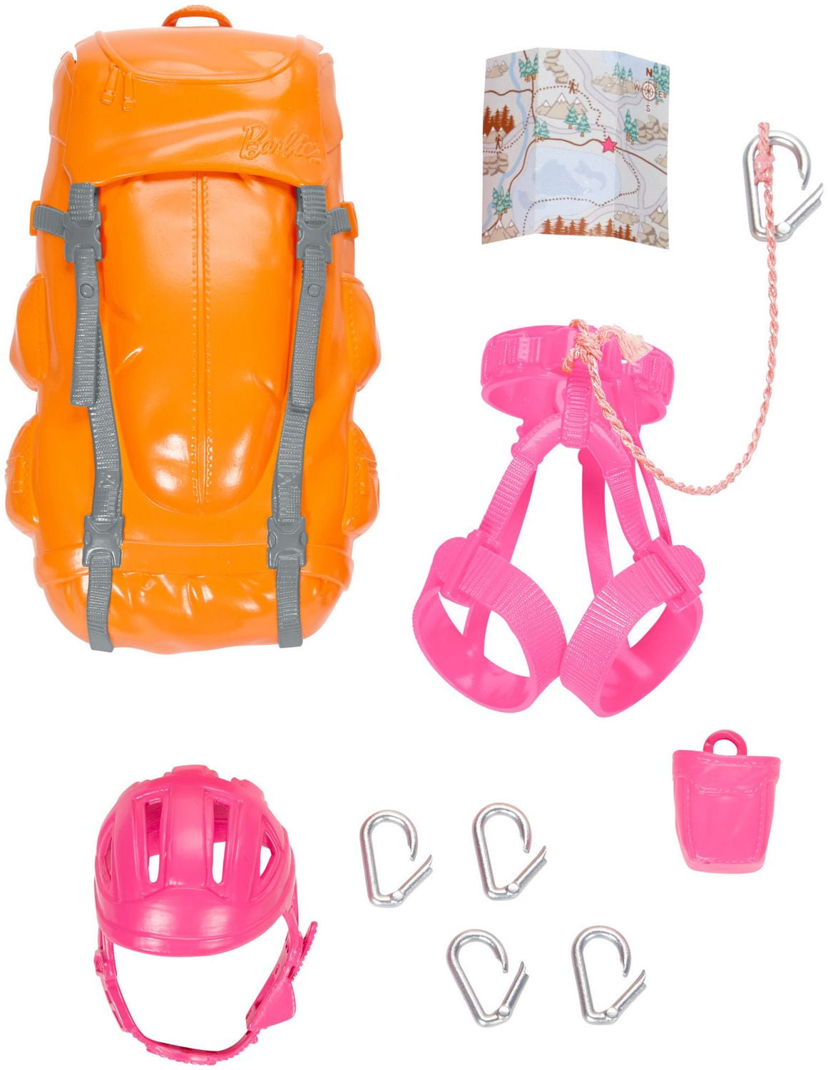 Barbie Made to Move Camping Fun Doll Accessories Walmart