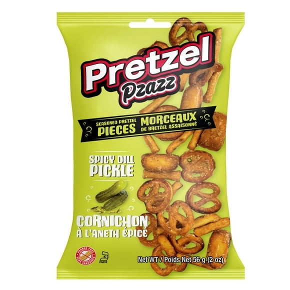 Pretzel Pzazz-Spicy Dill Pickle, Pretzel Pzazz-56g