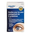 thumbnail image 2 of Equate 8-Symptom Relief Eye Drops, 2 of 2