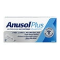 thumbnail image 3 of Anusol plus Hemorrhoidal Suppositories with anesthetic for internal Hemorrhoids, 12 Count, 3 of 5