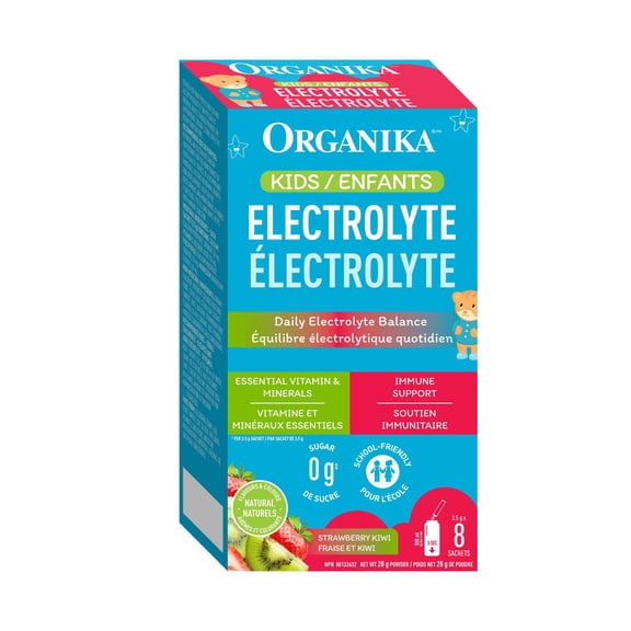 ÉLECTROLYTES STICKPACK ENFANTS FRAISE KIWI 8BOÎTE