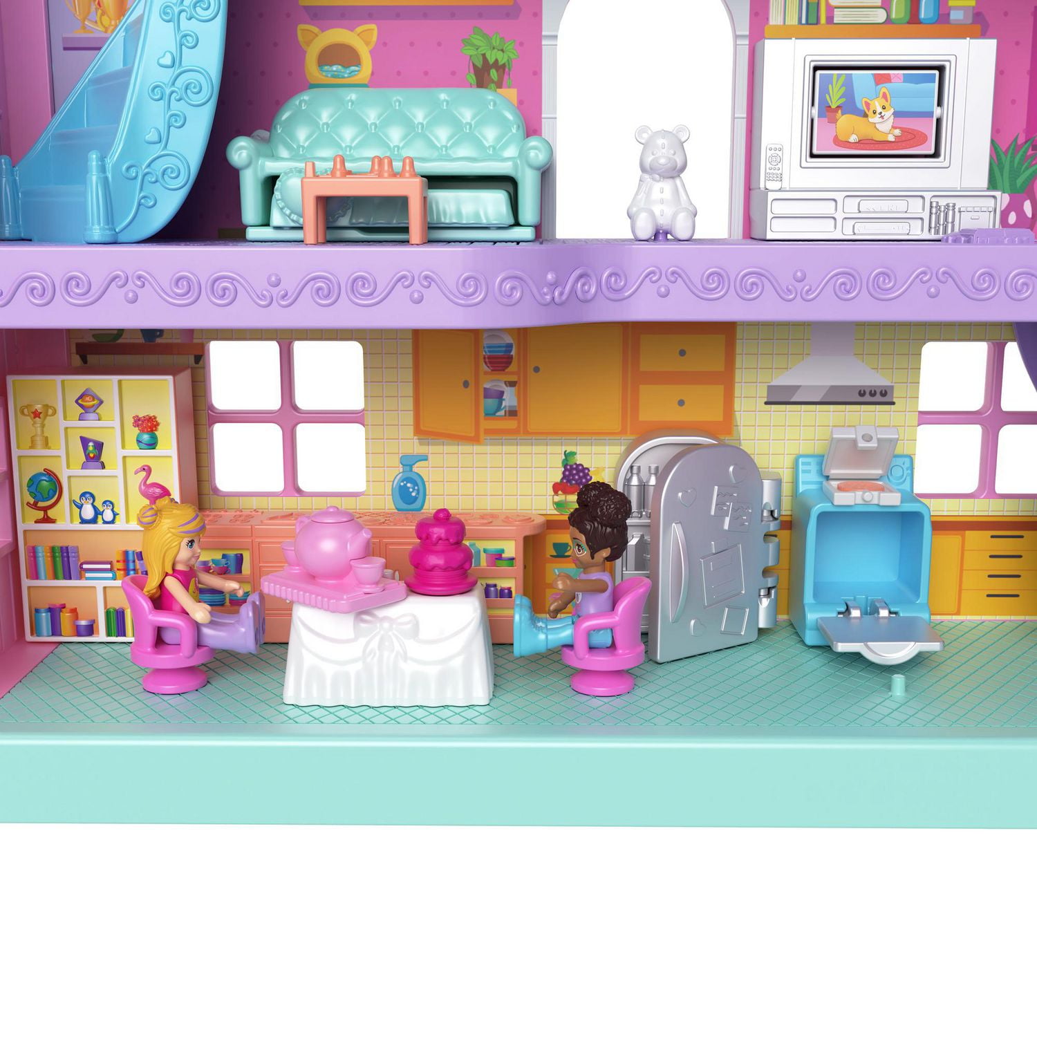 Polly Pocket Pajama Party Sleepover Adventure House Playset - Walmart.ca