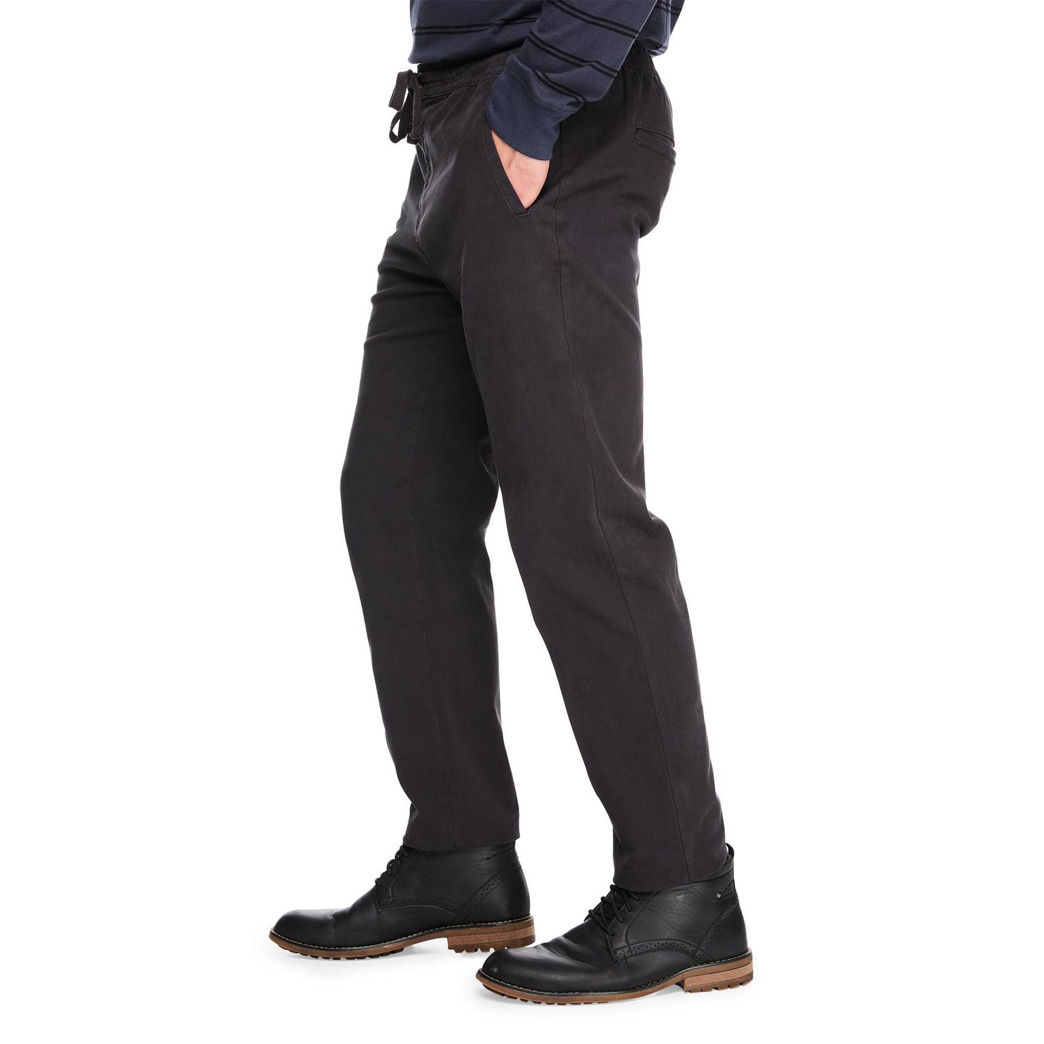 Pantalon en twill à enfiler George pour hommes