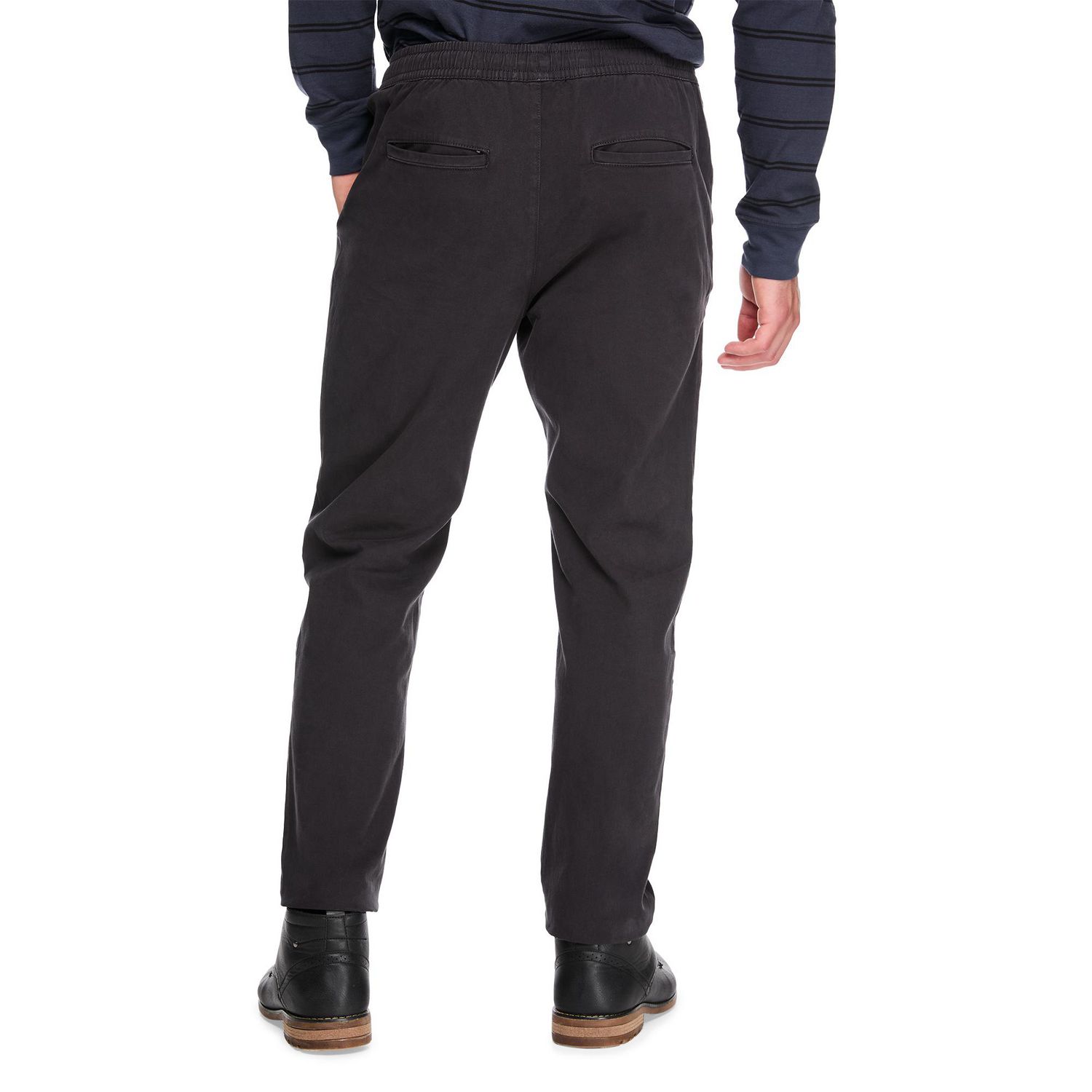Pantalon en twill à enfiler George pour hommes