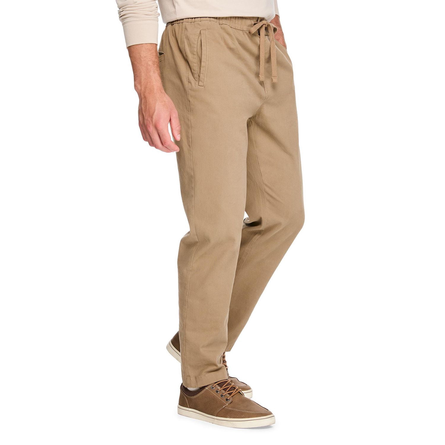 George Men's Twill Pull-On Pant