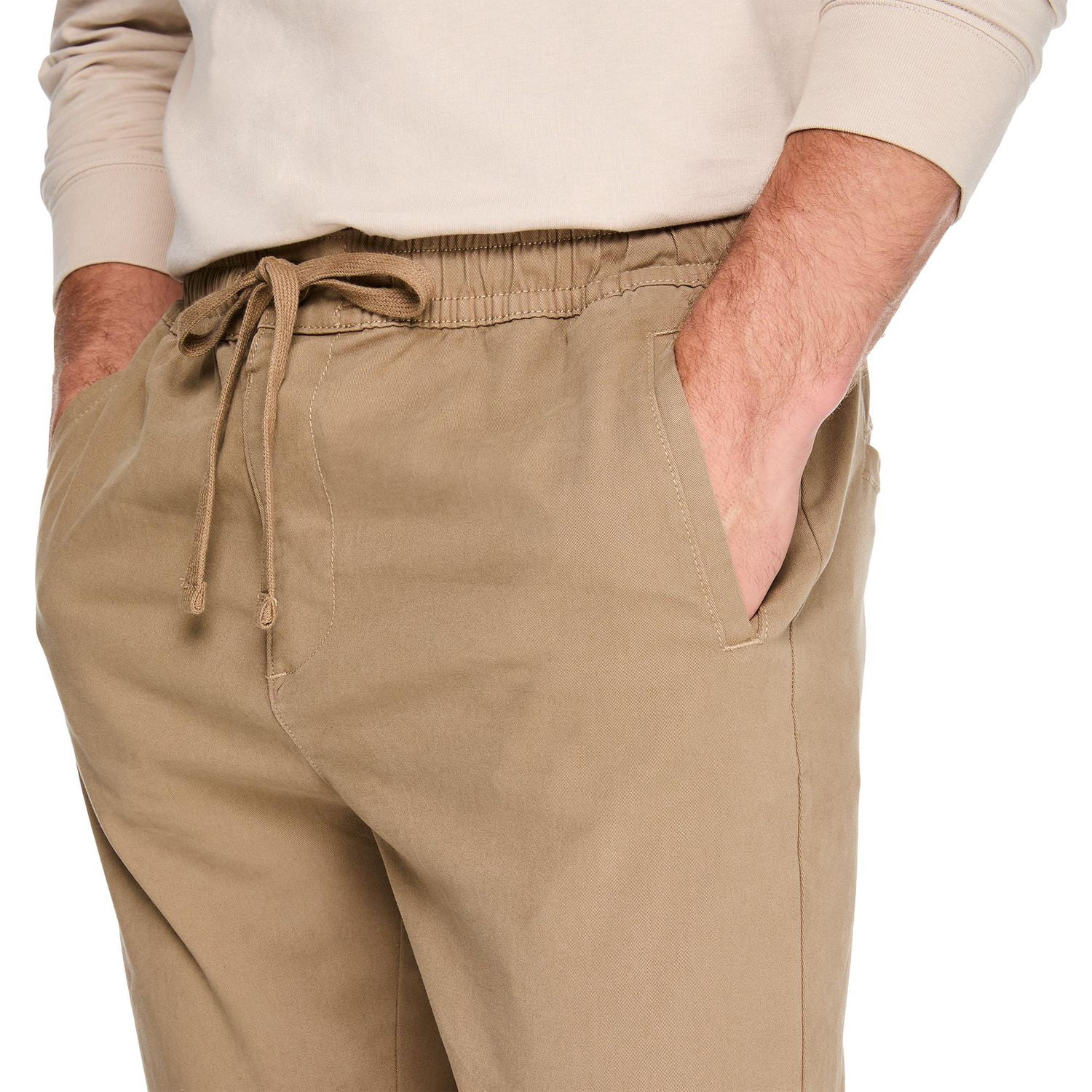 George Men's Twill Pull-On Pant