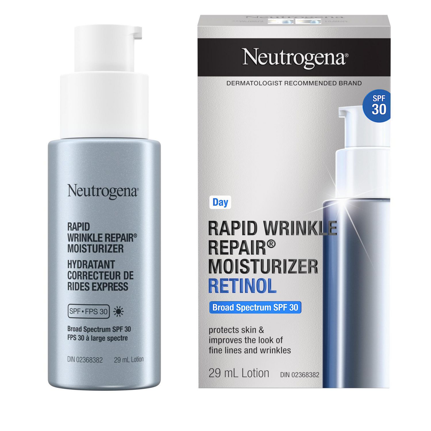 neutrogena rapid wrinkle repair moisturizer with spf 30