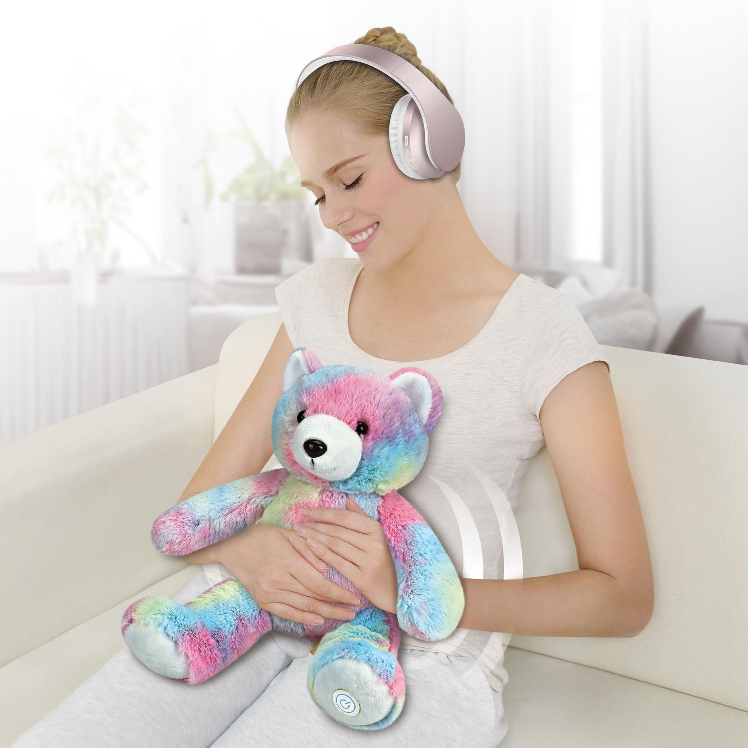 thumbnail image 4 of Health Touch Rainbow Bear Vibrating Massager, 4 of 6