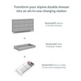 thumbnail image 4 of Storkcraft Alpine 6-Drawer Double Dresser, 4 of 7