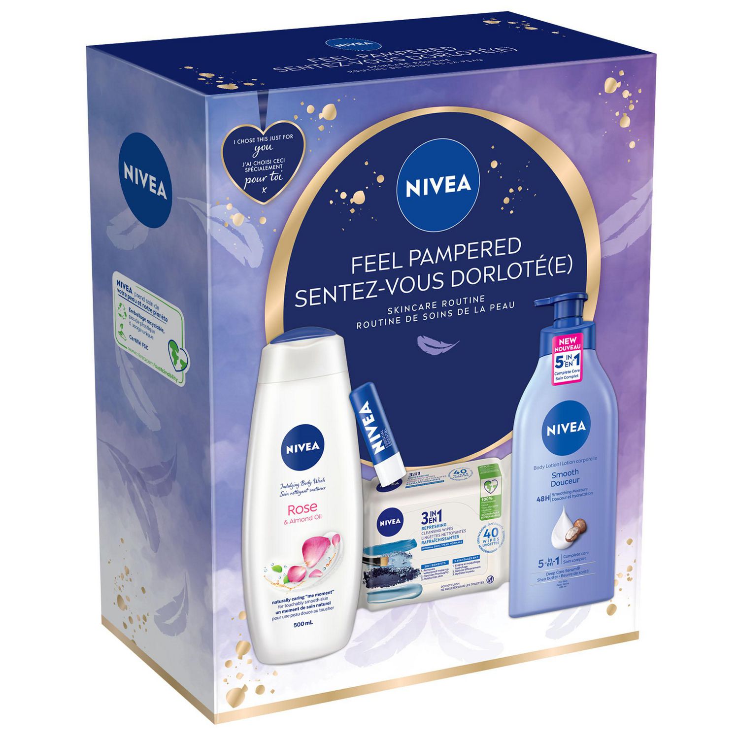 NIVEA Skincare routine Holiday Gift Set