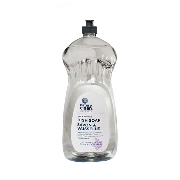 Nature Clean 98% natural Dishwashing Liquid Lavender (1.5L)